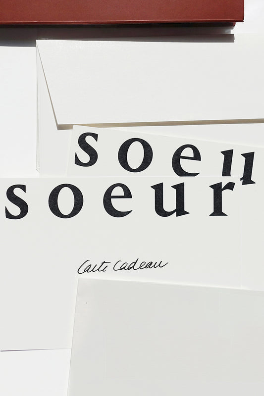 E-Carte Cadeau Soeur - Femme