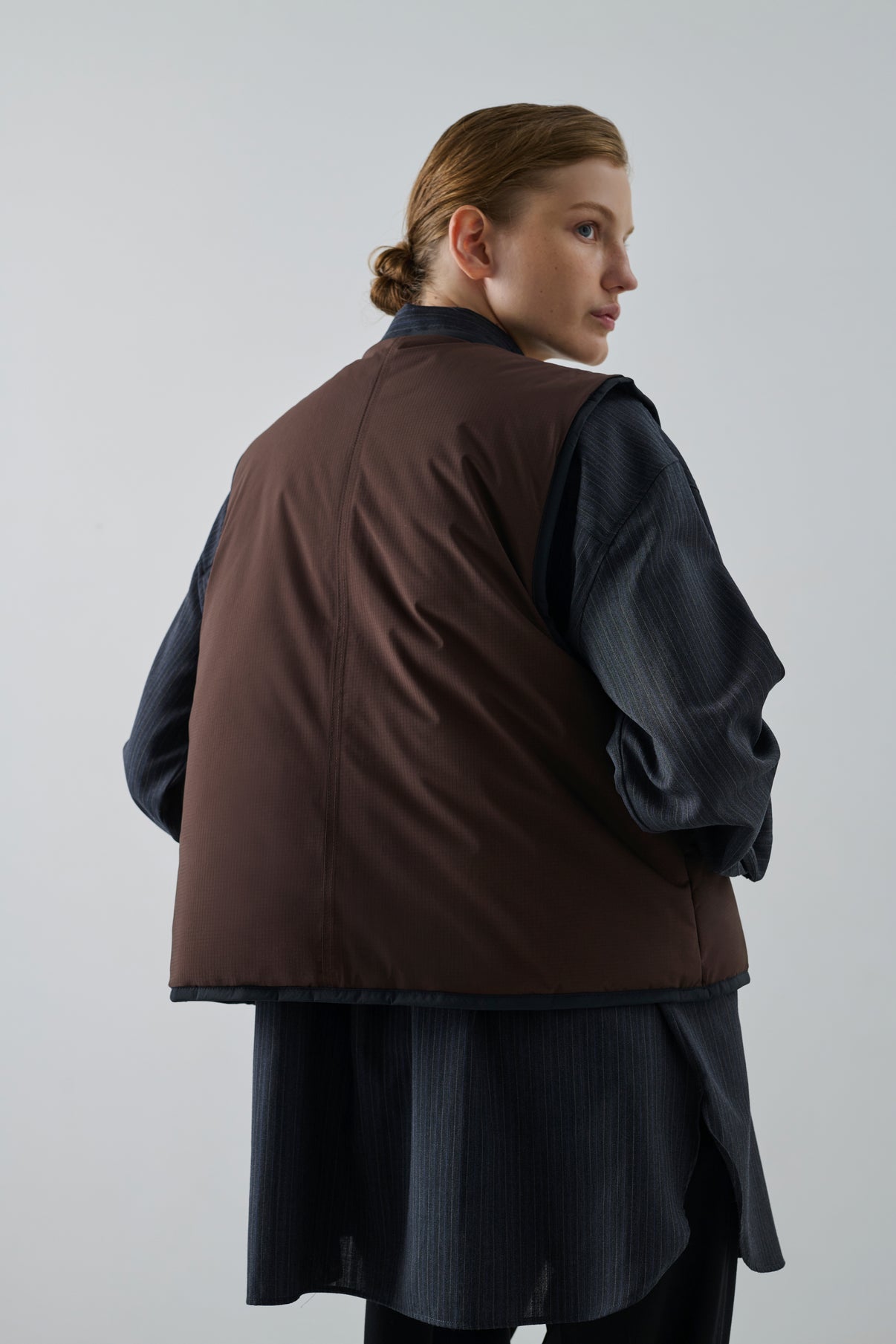 Blouson Wes - Anthracite/Chocolat - Femme vue 5